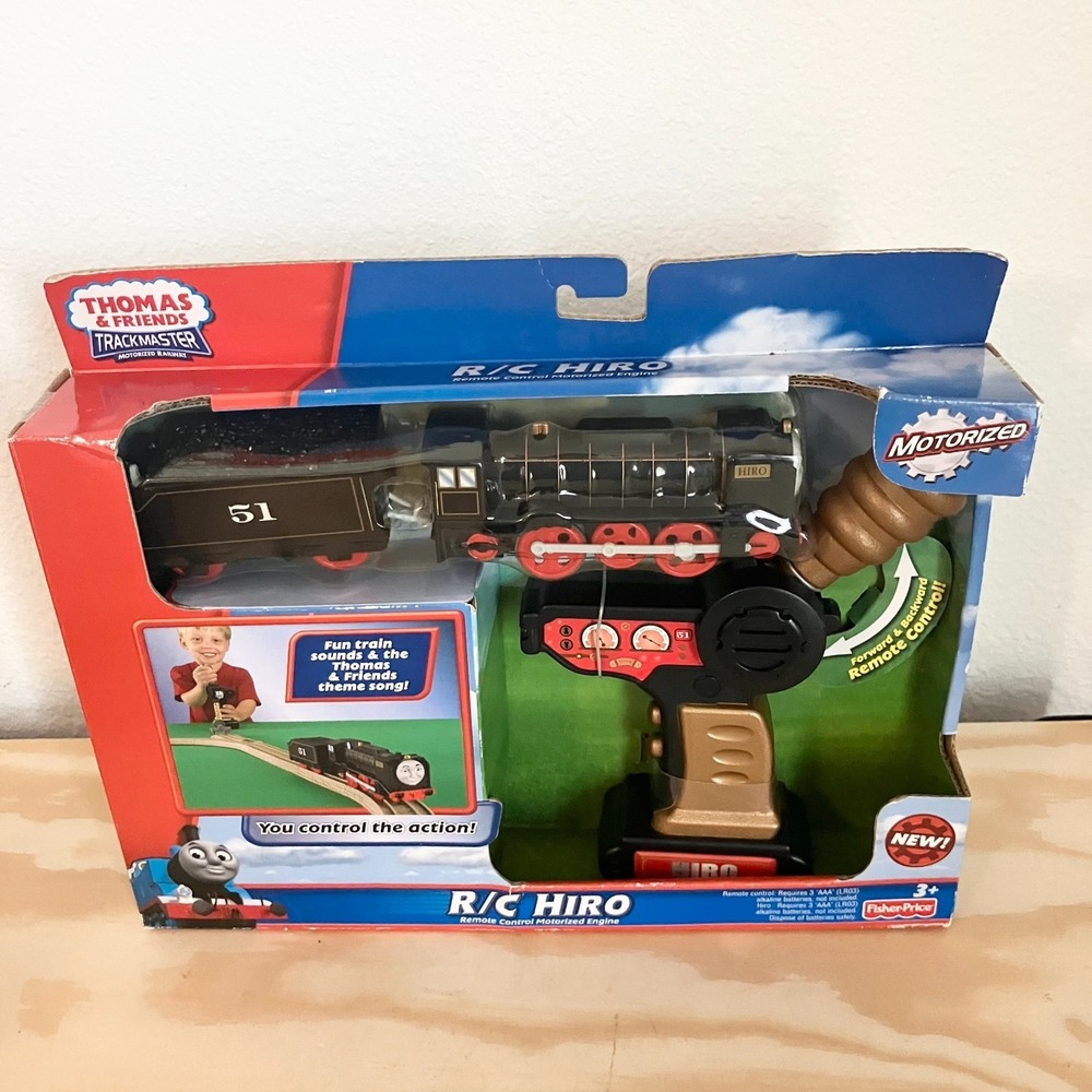 Thomas & Friends Train TrackMaster Hiro RC 2009 Mattel Brand New Rare